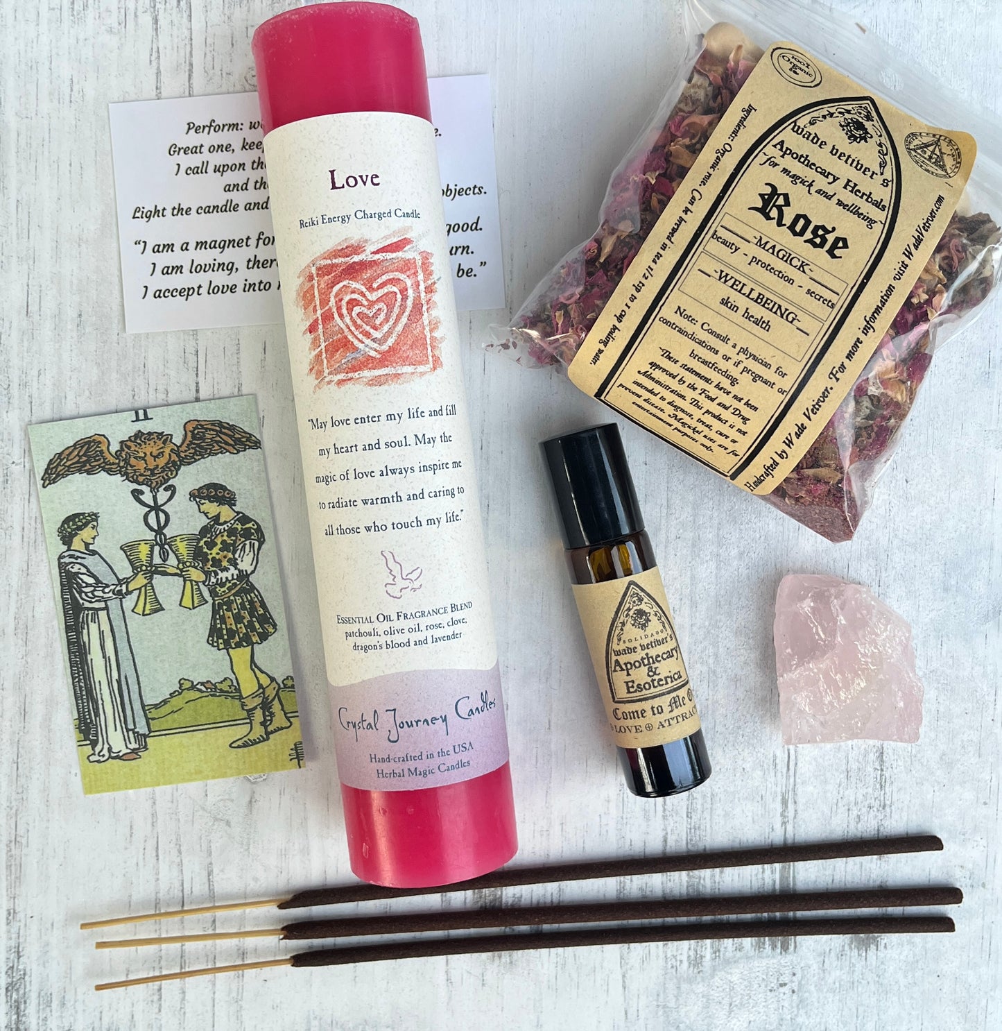 Love spell kit