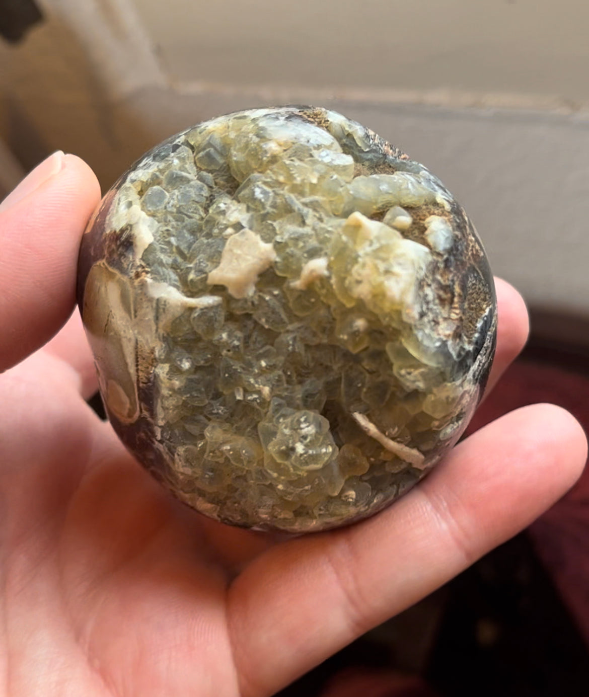 Septarian geode