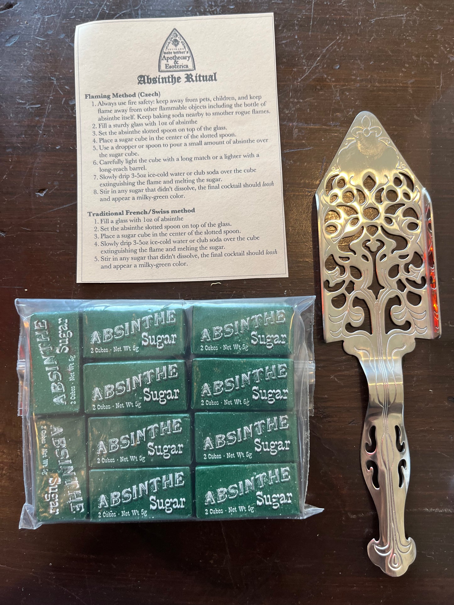 Absinthe ritual pack