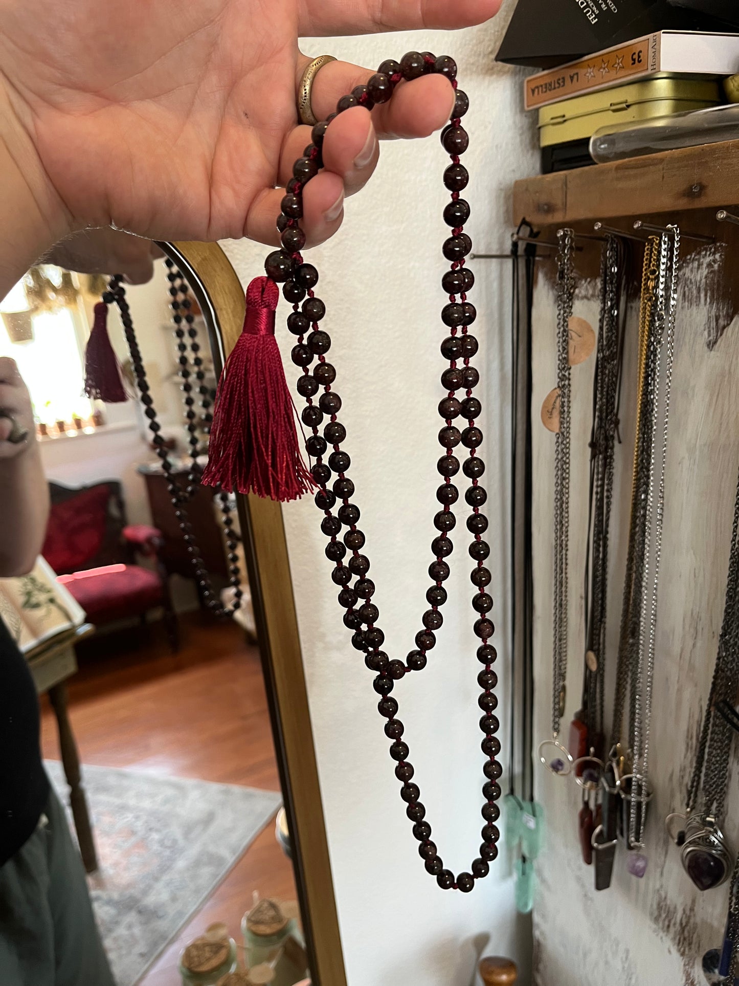 Garnet mala