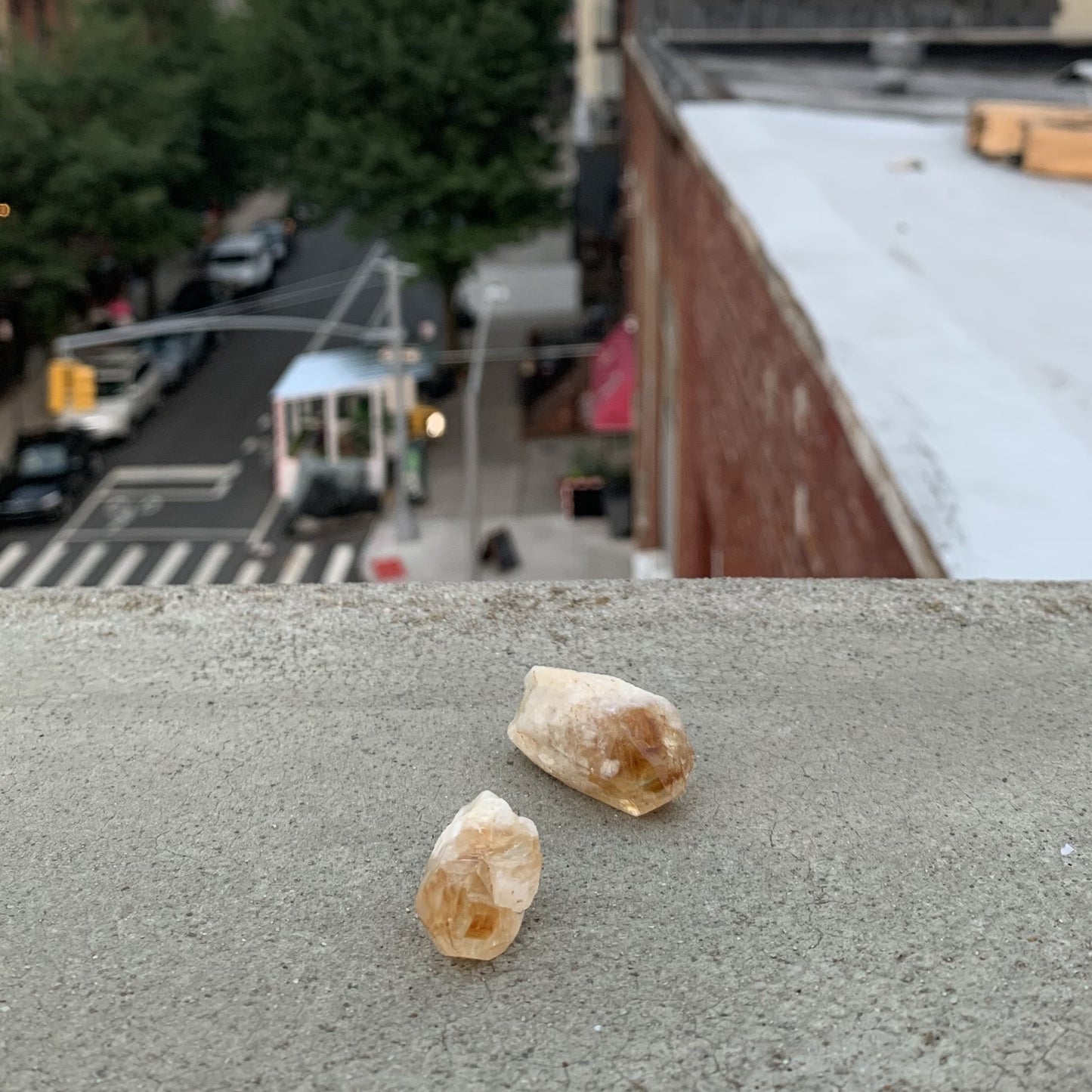 Citrine Crystal Points