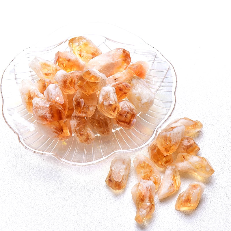 Citrine Crystal Points